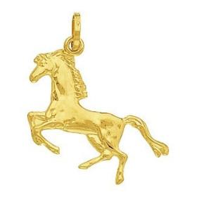 Pendentif cheval en or