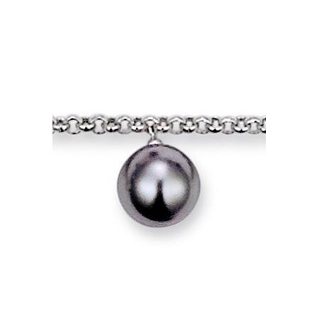 Bracelet en argent et perles. - Bijouterieonline.com