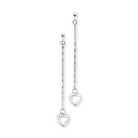 Boucles d'oreilles en argent.