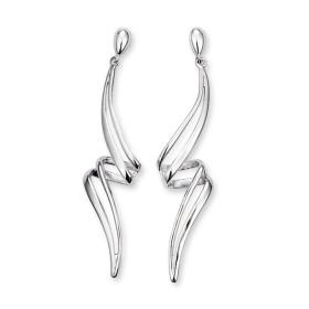 Boucles d'oreilles en argent.