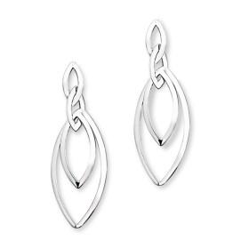 Boucles d'oreilles en argent.