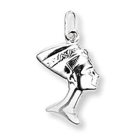 Pendentif nefertiti en argent.