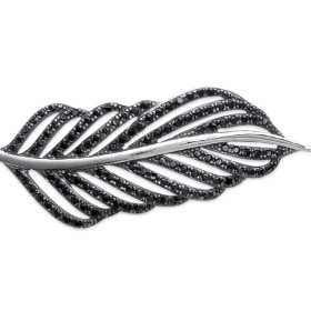 Bracelet argent grosse feuille ajourée