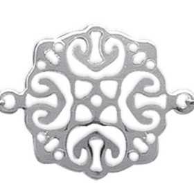 Bracelet argent pendenloques style charleston de 14 mm