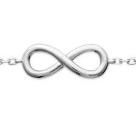 Bracelet argent symbole infini