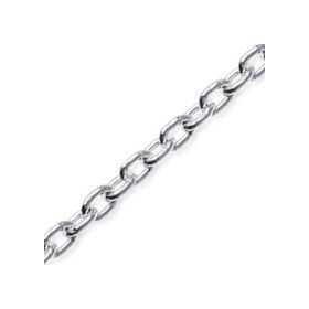 Chaîne en argent maille forçat bombée 1,80 mm