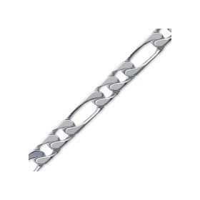 Chaîne en argent maille figaro 3 mm