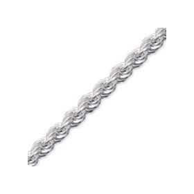 Chaîne en argent maille corde ronde 1,50 mm