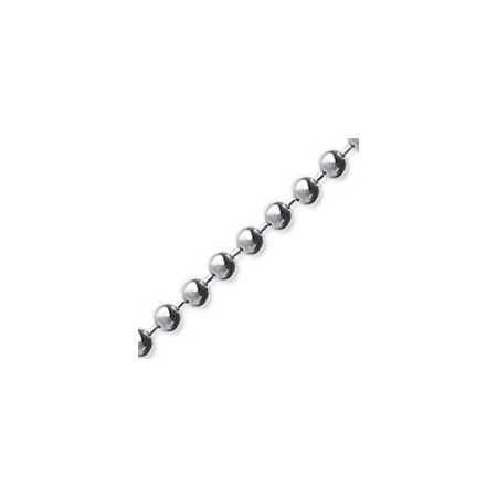 Chaîne en argent maille boules 1 mm - Bijouterieonline.com