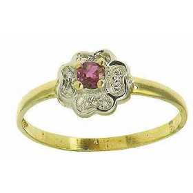 Bague armony en or avec rubis