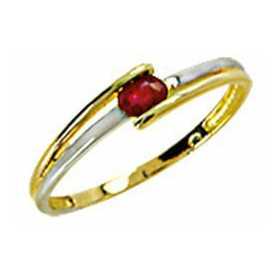 Bague farida en or avec rubis