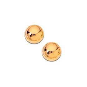 Boucles d'oreilles en or boules 7 mm