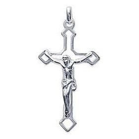 Christ crucifié en argent