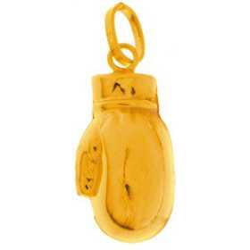 Pendentif gant de boxe en or jaune