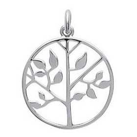 Pendentif arbre de vie en argent