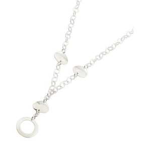 Collier en argent motif fantaisie