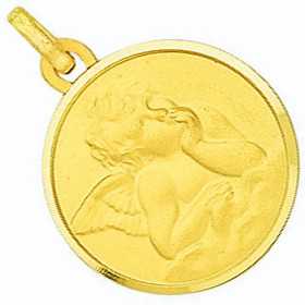 Médaille ange en or 750/1000