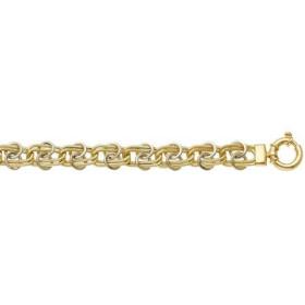 Bracelet or mailles fantaisie de 6,60 grammes