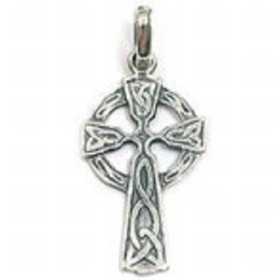 Pendentif argent croix celtique