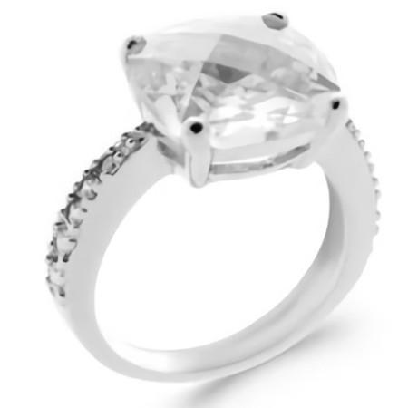 Bague avec gros oxydes de zirconium. - Bijouterieonline.com