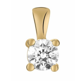 Pendentif or jaune et diamant HP1 0.30ct