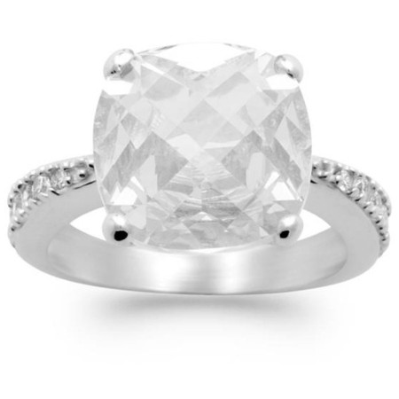 Bague avec gros oxydes de zirconium. - Bijouterieonline.com