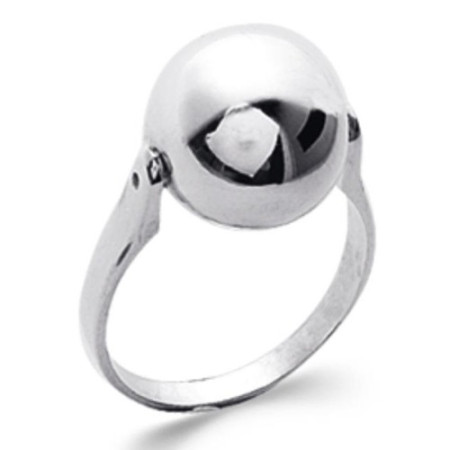 Bague en argent boule - Bijouterieonline.com