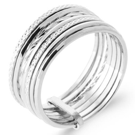 Bague argent semainier. - Bijouterieonline.com